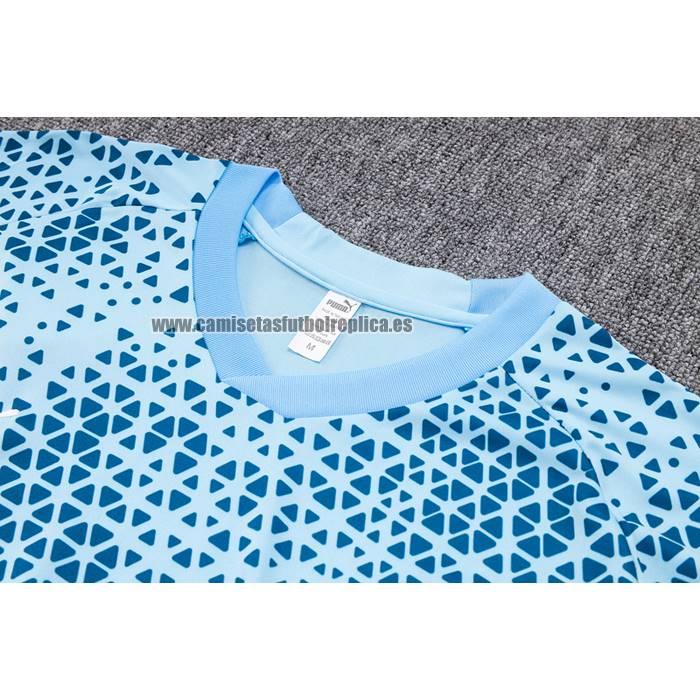 Chandal del Manchester City Manga Corta 2023-24 Azul - Pantalon Corto